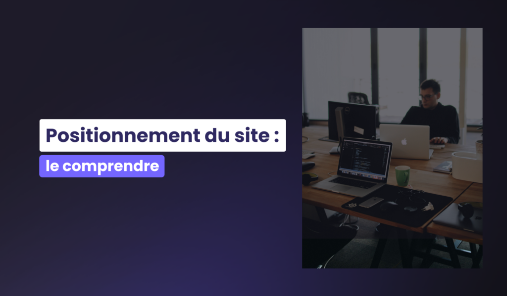 Visuel de la newsroom positionnement du site