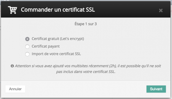Exemple de recherche organique