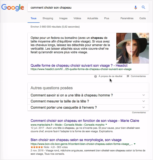 Search People Also Ask.