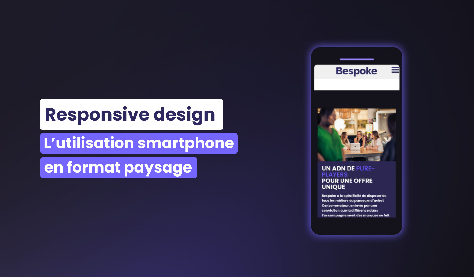 Comment savoir si les utilisateurs naviguent sur votre site avec leur smartphone orienté paysage ?
