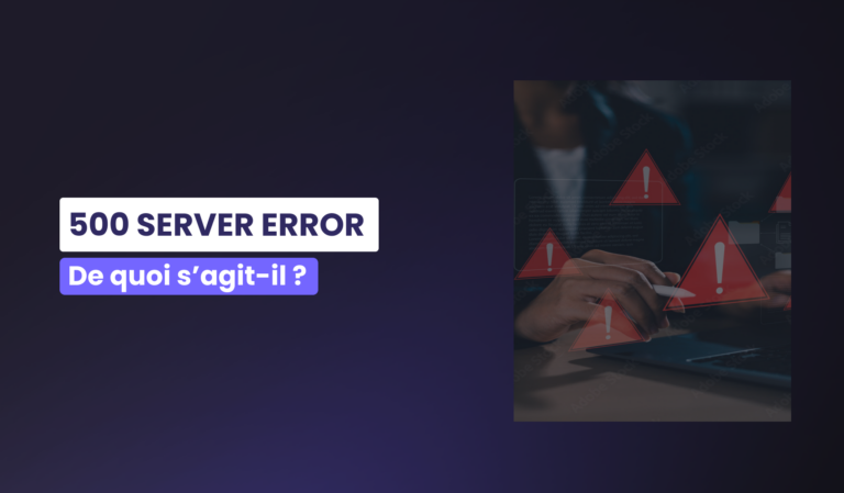 Visuel de la newsroom - 500error