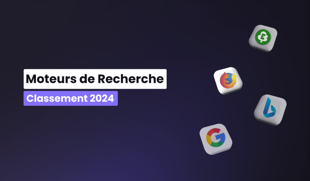 Visuel de l'article de la newsroom intitulé : les meilleures moteurs de recherche en 2024