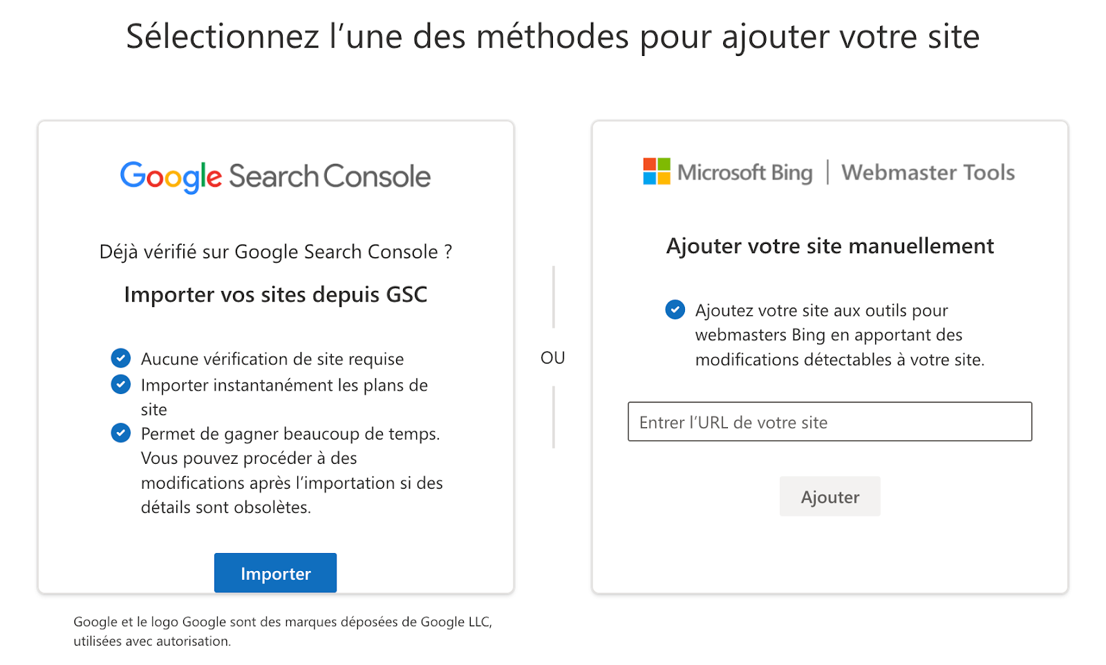 Exemple de recherche organique